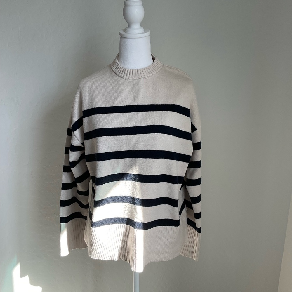Zara striped sweater